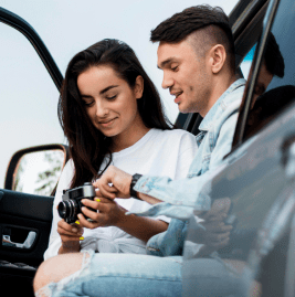 Rent your car at a fair price. Get started with us today.